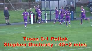 Troon v Pollok  17th April 2024 [upl. by Staal]