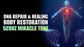 Dna Repair amp Healing  Body Restoration Frequency  777 Hz Angelic Code Repairs  528hz Miracle Tone [upl. by Notyap]