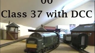 Bachman class 37 with DCC sound chip [upl. by Yeldud]