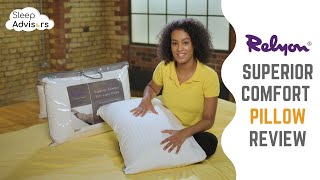 Relyon Superior Comfort Pillow Review  Is this latex pillow a good fit for you [upl. by Leiuqese]