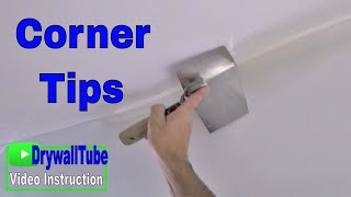 Do inside drywall corners like a pro with the drywall corner tool [upl. by Eila]