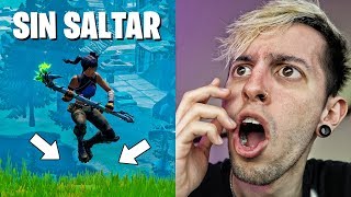 RETO FORTNITE GANANDO SIN SALTAR  Robleis [upl. by Barbette783]