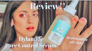 How to use Hylamide Pore Control Serum Review  DECIEM [upl. by Norvol]