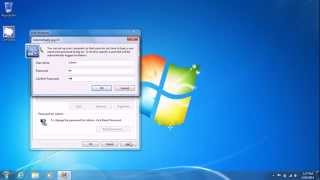 How to Setup Auto Login for Windows 7 [upl. by Inalial892]