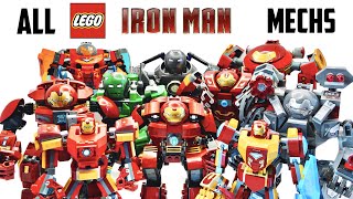 All LEGO Iron Man Mechs Comparison 20152023 Playscale versions [upl. by Dieball]