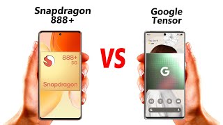 Snapdragon 888 vs Google Tensor chip comparison [upl. by Otsedom945]