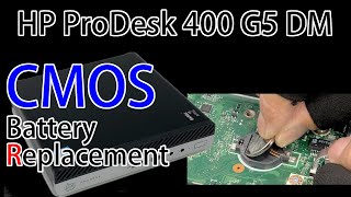 HP ProDesk 400 G5 DM の CMOS 電池交換 [upl. by Una476]