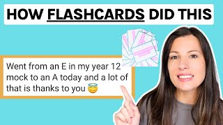 How to make and use flashcards to get an AA  how to use flashcards  Alevel biology flashcards [upl. by Dewie576]