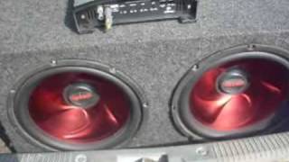 Late Night Tip Three six Mafia2 xxx sub with 1200watt autotek amp [upl. by Yedorb]