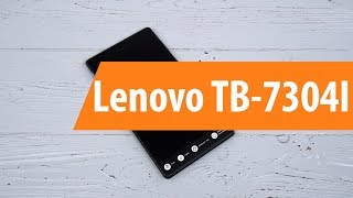 Распаковка Lenovo TB7304I  Unboxing Lenovo TB7304I [upl. by Aisul]