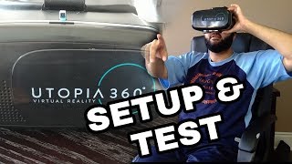 VR HEADSET Retrak Utopia 360 SETUP AND FIRST IMPRESSIONS [upl. by Cordle782]