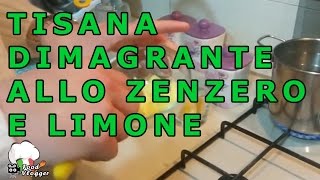 TISANA ZENZERO E LIMONE attiva il metabolismo e fa dimagrire e ti protegge nelle mezze stagioni [upl. by Umeh]