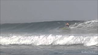 SUP Surfing  Wilderness Beach Aguadilla Puerto Rico [upl. by Coriss]