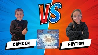 Epic Showdown Payton and Camden Fight for a Huge Prize While Unleashing the Pokémon Stellar Crown [upl. by Adnilab]