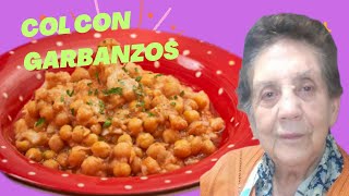 CocinadeCasa ¿Te ATREVES a Probar la COL con GARBANZOS de la ABUELA [upl. by Stevenson]