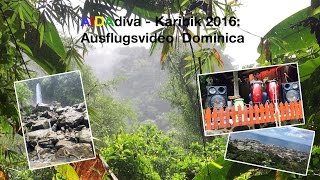 Dominica  AIDA Diva Kreuzfahrt Karibik 2016 [upl. by Annibo401]