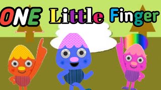 one little finger one little finger nursery rhymes [upl. by Skipton]