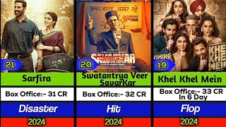 Top 27 Bollywood Highest Grossing movie 2024  Stree 2 Khel Khel main Bad Newz [upl. by Heater598]