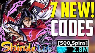 NEW ALL WORKING CODES FOR SHINDO LIFE IN 2024 ROBLOX SHINDO LIFE CODES CODES FOR SHINDO LIFE [upl. by Shalna]