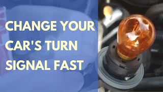 How to Change Your Cars Turn Signal Bulb [upl. by Nessi]