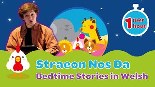 Straeon Amser Gwely Cyw  1 Hour of Welsh Bedtime Stories [upl. by Ahsekahs]