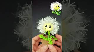 Make a Paper Dandelion from Plants vs Zombies PaperDandelion tutorial DIY plantsVsZombi [upl. by Acsirp]