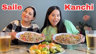 Chatpate With khursani🥵  Nepali Style Chatpate Mukbang mukbang food chatpata [upl. by Breech]