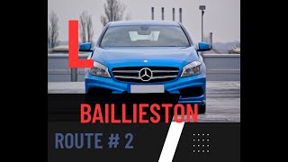 2024 Glasgow Baillieston driving test route  How to pass [upl. by Oicor]