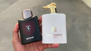 Trussardi Donna EDP Intense amp Scuderia Ferrari Forte Arabic  عطرين للجنسين ولكل الفصول [upl. by Flita757]