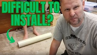 Review of Carpet Protection Film 24quot x 200 roll Made in The USA [upl. by Naro]