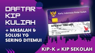 CARA DAFTAR KIP KULIAH  MUDAH DAN LENGKAP [upl. by Ardnael]