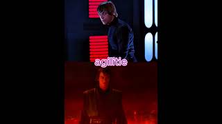 Luke vs Anakin starwarsedits [upl. by Htenay]