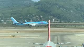 TUI B767 Landing Dalaman Airport [upl. by Oliric]