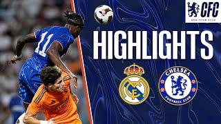 Real Madrid 21 Chelsea  HIGHLIGHTS  Chelsea FC USA Tour 2024 [upl. by Isnam]