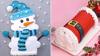 Best Christmas Cake and Dessert Collection ⛄️🎄 Amazing Cake Decorating Ideas For Christmas [upl. by Tina675]