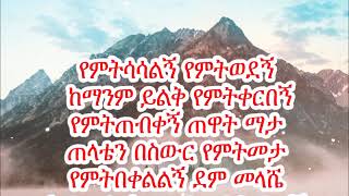 Wendm Gashe Pastor Tamrat Haile የምትሳሳልኝ [upl. by Vachell654]