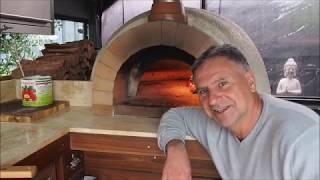 Wood Fired Pizza Oven Construction How we built our Pompeii dome pizza oven 2015 [upl. by Aznofla188]