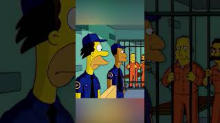 Homère est un mouchard de prison 🤑😥 simpsons dessinanimé lessimpson [upl. by Haleemaj]