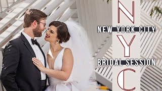 NYC Bridal PhotoShoot  Behind the Scenes [upl. by Hgiel972]