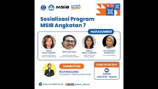 Sosialisasi MSIB Batch 7 STT Terpadu Nurul Fikri [upl. by Landis]