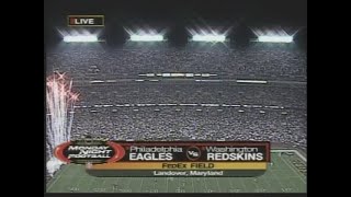 2002 NFL Wk2 Philadelphia Eagles  Washington Redskins Monday Night Football ABC MNF [upl. by Leahcimaj798]