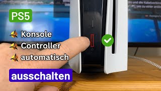 PS5 ausschalten Konsole Controller oder automatisch abschalten [upl. by Dane]