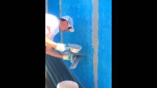 Texture Coating Perth  Applying Texture Coating [upl. by Nainatrad]