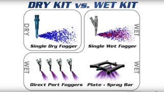 NOS Dry vs Wet  Nitrous Oxide Installation [upl. by Quita]