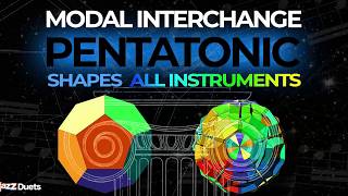 Pentatonic Modal Interchange TutorialExercises [upl. by Tnattirb347]