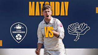 🔴 LIVE  Derbyshire vs Yorkshire Day One at Chesterfield [upl. by Andri343]