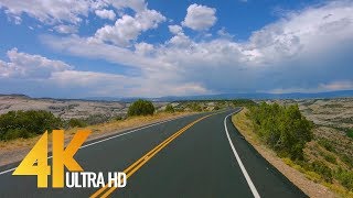 4K Scenic Byway 12  All American Road in Utah USA  5 Hour of Road Drive with Relaxing Music [upl. by Ainocal738]