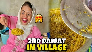 Grand Dinner In Village 😋 Sanober Choti Vlog [upl. by Asnarepse]