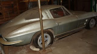 1963 Corvette Split Window Coupe Barn Find Is For Sale [upl. by Lucas]