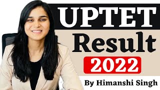 UPTET Result 2022  New Vacancies [upl. by Suhpoelc266]